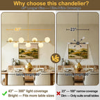 7-Light Mid-Century Gold Sputnik Chandelier with Milky White Glass Globes